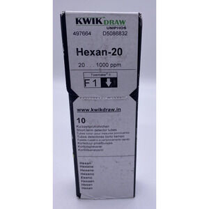 MSA 497664 HEXAN-20 DETECTOR TUBE 2 BOXES & NO2-0.5 TUBES 1 BOX SET